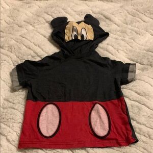 Black and Red Character Hoodie Shirt
